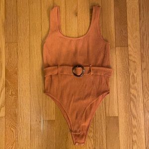 Orange Bodysuit